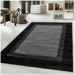 Tapis BOBOCHIC - Tapis Poils Courts VERO Motif Graphique 60x100 Noir - Noir 8 Tapis BOBOCHIC - Tapis Poils Courts VERO Motif Graphique 60x100 Noir - Noir -BOBOCHIC Soldes 2022 35569742 2