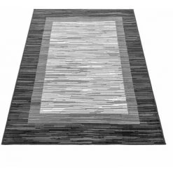 Tapis BOBOCHIC - Tapis Poils Courts VERO Motif Graphique 80x150 Gris - Gris -BOBOCHIC Soldes 2022 35569746 3
