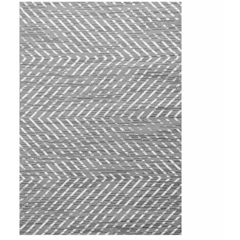 Tapis BOBOCHIC - Tapis Poils Courts IRMA Motif Graphique 60x100 Gris - Gris 3 Tapis BOBOCHIC - Tapis Poils Courts IRMA Motif Graphique 60x100 Gris - Gris