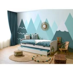 Lit Enfant BOBOCHIC - Lit ULYSSE En Bois Massif 90x190 Blanc - Blanc -BOBOCHIC Soldes 2022 36139098 4