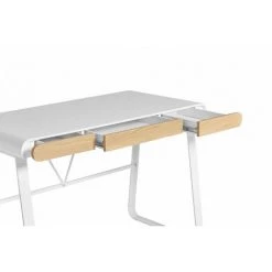 Bureau BOBOCHIC - Bureau HANA Blanc Et Bois Clair - Blanc -BOBOCHIC Soldes 2022 36765461 4