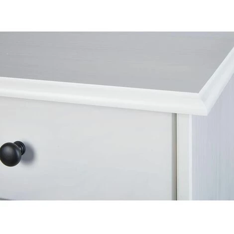 Buffets BOBOCHIC - Buffet 130cm WINTERLAND Blanc Bois Massif - Blanc 6 Buffets BOBOCHIC - Buffet 130cm WINTERLAND Blanc Bois Massif - Blanc – Image 4