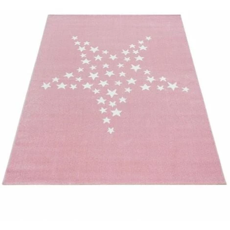 Tapis Enfant BOBOCHIC - Tapis Enfant Poils Courts REVIO Imprimé 80x150 Rose - Rose 3 Tapis Enfant BOBOCHIC - Tapis Enfant Poils Courts REVIO Imprimé 80x150 Rose - Rose