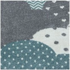 Tapis Enfant BOBOCHIC - Tapis Enfant Poils Courts RICO Imprimé 120x120 Bleu - Bleu -BOBOCHIC Soldes 2022 37471168 4