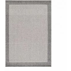 Tapis D'extérieur BOBOCHIC - Tapis D'extérieur RAMIO Motif Graphique 60x100 Crème - Crème