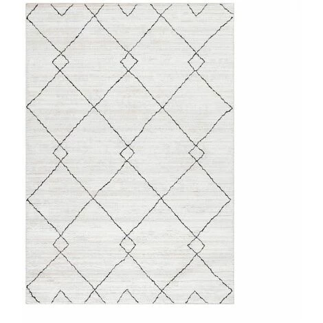 Tapis BOBOCHIC - Tapis Poils Courts GANA Motif Berbère 80x150 Crème - Crème 3 Tapis BOBOCHIC - Tapis Poils Courts GANA Motif Berbère 80x150 Crème - Crème