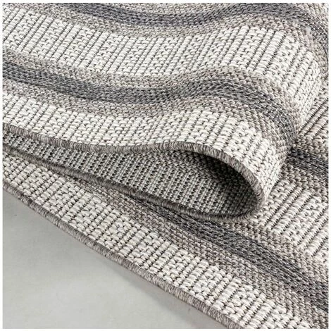 Tapis D'extérieur BOBOCHIC - Tapis D'extérieur ZANI Motif Graphique 60x100 Crème - Crème 6 Tapis D'extérieur BOBOCHIC - Tapis D'extérieur ZANI Motif Graphique 60x100 Crème - Crème – Image 4