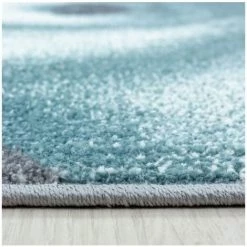 Tapis Enfant BOBOCHIC - Tapis Enfant Poils Courts BABOUCHE Imprimé 80x150 Bleu - Bleu -BOBOCHIC Soldes 2022 37471227 3