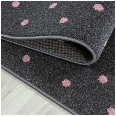 Tapis Enfant BOBOCHIC - Tapis Enfant Poils Courts ZENKA Imprimé 120x120 Rose 6 Tapis Enfant BOBOCHIC - Tapis Enfant Poils Courts ZENKA Imprimé 120x120 Rose – Image 4
