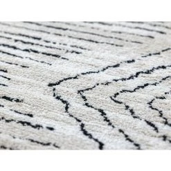 Tapis BOBOCHIC - Tapis Poils Courts BAHA Motif Berbère 80x150 Crème - Crème -BOBOCHIC Soldes 2022 37471291 4