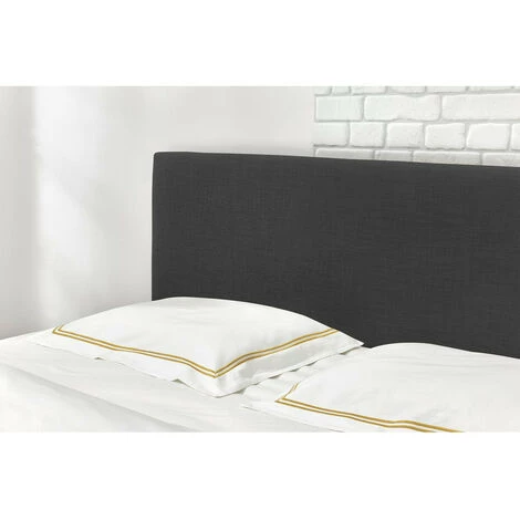 Lit BOBOCHIC - Lit 180x200 Cm NOA Avec Lattes Massives Pieds En Bois Naturel 180x200 Gris Anthracite - Gris Anthracite 7 Lit BOBOCHIC - Lit 180x200 Cm NOA Avec Lattes Massives Pieds En Bois Naturel 180x200 Gris Anthracite - Gris Anthracite – Image 5