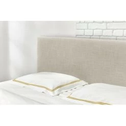 Lit BOBOCHIC - Lit 140x190 Cm NOA Avec Lattes Massives Pieds En Bois Naturel 140x190 Beige - Beige -BOBOCHIC Soldes 2022 39493347 5