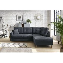 Canapés D'angle L Convertibles BOBOCHIC - Canapé D'angle L Convertible SWEDEN Angle Droit Gris Anthracite - Gris Anthracite 9 Canapés D'angle L Convertibles BOBOCHIC - Canapé D'angle L Convertible SWEDEN Angle Droit Gris Anthracite - Gris Anthracite -BOBOCHIC Soldes 2022 39673072 3