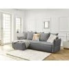 Bobochic Leon - Canapé D'angle Convertible - Avec Coffre - Style Contemporain - 4 Places - Gauche Couleur - Gris Clair - Gris Clair -BOBOCHIC Soldes 2022 39948251 1