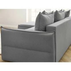 Bobochic Leon - Canapé D'angle Convertible - Avec Coffre - Style Contemporain - 4 Places - Gauche Couleur - Gris Clair - Gris Clair 11 Bobochic Leon - Canapé D'angle Convertible - Avec Coffre - Style Contemporain - 4 Places - Gauche Couleur - Gris Clair - Gris Clair -BOBOCHIC Soldes 2022 39948251 5