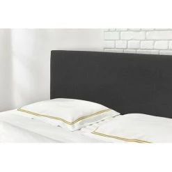 Lit BOBOCHIC - Lit 160x200 Cm NOA Avec Lattes Massives Pieds En Bois Wengé 160x200 Gris Anthracite - Gris Anthracite 11 Lit BOBOCHIC - Lit 160x200 Cm NOA Avec Lattes Massives Pieds En Bois Wengé 160x200 Gris Anthracite - Gris Anthracite -BOBOCHIC Soldes 2022 40352726 5