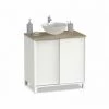 BOBOCHIC Meuble De Salle De Bain 80 Cm SOLENE - Blanc -BOBOCHIC Soldes 2022 40744655 1