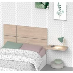 Tête De Lit BOBOCHIC - Tête De Lit 100cm ELISA Bois Naturel - Bois Naturel -BOBOCHIC Soldes 2022 40744678 4