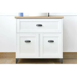 BOBOCHIC Meuble De Salle De Bain 80cm DANAE - Blanc