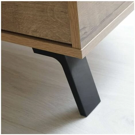 Table De Chevet BOBOCHIC - Chevet 1 Tiroir KAMILA Chêne - Chêne 6 Table De Chevet BOBOCHIC - Chevet 1 Tiroir KAMILA Chêne - Chêne – Image 4