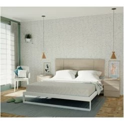 Tête De Lit BOBOCHIC - Tête De Lit 160cm ELISA Bois Clair - Bois Clair -BOBOCHIC Soldes 2022 40744803 3