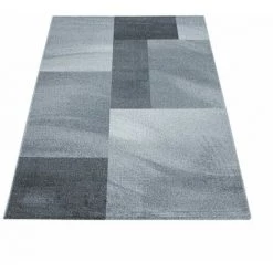 Tapis BOBOCHIC - Tapis Poils Courts SORIA Motif Graphique 80x250 Gris - Gris -BOBOCHIC Soldes 2022 43632545 2