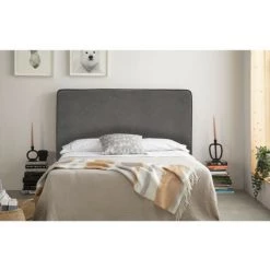 Tête De Lit BOBOCHIC - Tête De Lit 160cm CLEO Gris Foncé - Gris Foncé -BOBOCHIC Soldes 2022 44795093 2