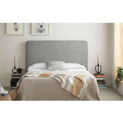 Tête De Lit BOBOCHIC - Tête De Lit 200cm CLEO Gris Clair - Gris Clair 5 Tête De Lit BOBOCHIC - Tête De Lit 200cm CLEO Gris Clair - Gris Clair – Image 3