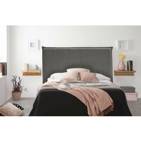 Tête De Lit BOBOCHIC - Tête De Lit 160cm ZOE Gris Foncé - Gris Foncé 5 Tête De Lit BOBOCHIC - Tête De Lit 160cm ZOE Gris Foncé - Gris Foncé – Image 3