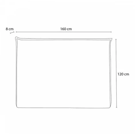 Tête De Lit BOBOCHIC - Tête De Lit 160cm ZOE Gris Foncé - Gris Foncé 6 Tête De Lit BOBOCHIC - Tête De Lit 160cm ZOE Gris Foncé - Gris Foncé – Image 4