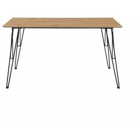 Table à Manger BOBOCHIC - Table à Manger SANCHA 140cm Chêne - Bois 5 Table à Manger BOBOCHIC - Table à Manger SANCHA 140cm Chêne - Bois – Image 3