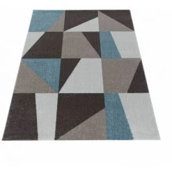 Tapis BOBOCHIC - Tapis Poils Courts FABUL Motif Graphique 140x200 Bleu - Bleu 8 Tapis BOBOCHIC - Tapis Poils Courts FABUL Motif Graphique 140x200 Bleu - Bleu -BOBOCHIC Soldes 2022 45894455 2