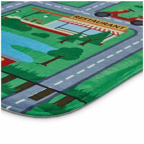 Tapis Enfant BOBOCHIC - Tapis Enfant Poils Courts PLAN KID Imprimé 100x150 Vert - Vert 7 Tapis Enfant BOBOCHIC - Tapis Enfant Poils Courts PLAN KID Imprimé 100x150 Vert - Vert â Image 5