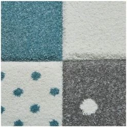 Tapis Enfant BOBOCHIC - Tapis Enfant Poils Courts STAR KID Imprimé 80x150 Bleu -BOBOCHIC Soldes 2022 46534953 5