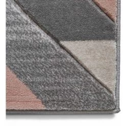 Tapis BOBOCHIC - Tapis Poils Courts ARTEMON Motifis Graphiques 80x150 Rose - Rose -BOBOCHIC Soldes 2022 46534980 4