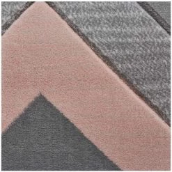 Tapis BOBOCHIC - Tapis Poils Courts ARTEMON Motifis Graphiques 80x150 Rose - Rose -BOBOCHIC Soldes 2022 46534980 5