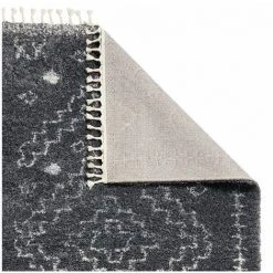 Tapis BOBOCHIC - Tapis Shaggy LEYKO Motif Berbère 120x170 Gris - Gris -BOBOCHIC Soldes 2022 46535068 3