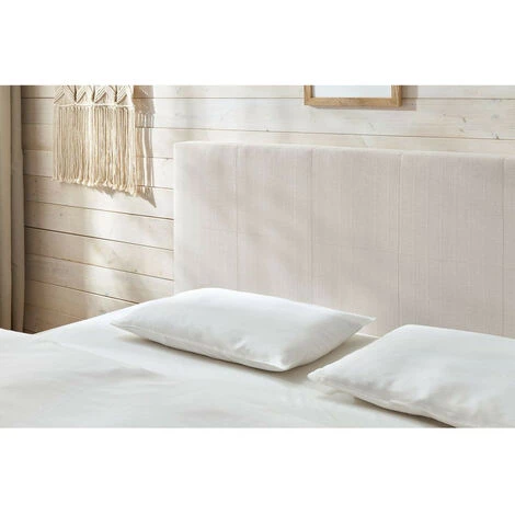 Lit Complet BOBOCHIC - Ensemble De Literie Complet OLMA 180x200 Cm 180x200 Beige - Beige 7 Lit Complet BOBOCHIC - Ensemble De Literie Complet OLMA 180x200 Cm 180x200 Beige - Beige – Image 5