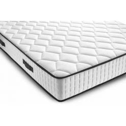 Ensemble Literie BOBOCHIC - Ensemble Matelas 30 Cm 1254 Ressorts Ensachés + Mémoire De Forme + Sommier Kit 140x190 Gris Anthracite - Gris Anthracite -BOBOCHIC Soldes 2022 48789929 4