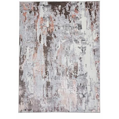 Tapis BOBOCHIC - Tapis Poil Long Rectangulaire DANA Motif Graphique 120x170 Rose - Rose 3 Tapis BOBOCHIC - Tapis Poil Long Rectangulaire DANA Motif Graphique 120x170 Rose - Rose