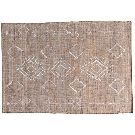 Tapis BOBOCHIC - Tapis En Jute PHILIS Motif Graphique 120x170 Beige - Beige 3 Tapis BOBOCHIC - Tapis En Jute PHILIS Motif Graphique 120x170 Beige - Beige