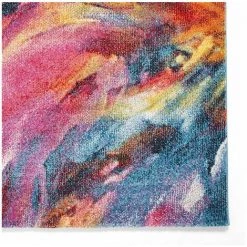 Tapis BOBOCHIC - Tapis Poil Court Rectangulaire NACIO Motif Graphique Multicolor 160x220 Multicolore -BOBOCHIC Soldes 2022 48790002 5