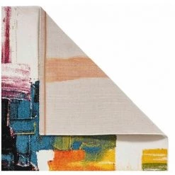 Tapis BOBOCHIC - Tapis Poil Court Rectangulaire CLEA Motif Graphique Multicolor 80x150 Multicolore - Multicolore -BOBOCHIC Soldes 2022 48790066 4