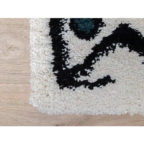 Tapis BOBOCHIC - Tapis Poils Shaggy APPAJ Motif Graphique 120x170 Multicolore - Multicolore 6 Tapis BOBOCHIC - Tapis Poils Shaggy APPAJ Motif Graphique 120x170 Multicolore - Multicolore – Image 4