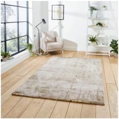 Tapis BOBOCHIC - Tapis Poil Court Rectangulaire LILIA Motif Graphique 160x220 Beige - Beige 8 Tapis BOBOCHIC - Tapis Poil Court Rectangulaire LILIA Motif Graphique 160x220 Beige - Beige -BOBOCHIC Soldes 2022 48790101 2