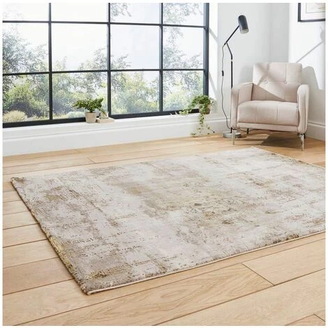 Tapis BOBOCHIC - Tapis Poil Court Rectangulaire LILIA Motif Graphique 160x220 Beige - Beige 5 Tapis BOBOCHIC - Tapis Poil Court Rectangulaire LILIA Motif Graphique 160x220 Beige - Beige – Image 3