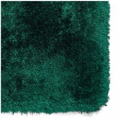 Tapis BOBOCHIC - Tapis Poil Shaggy Rectangulaire JOSH Uni 60x120 Vert - Vert -BOBOCHIC Soldes 2022 48790114 5