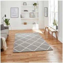 Tapis BOBOCHIC - Tapis Poils Courts EMILIO Motif Graphique 120x170 Gris - Gris 8 Tapis BOBOCHIC - Tapis Poils Courts EMILIO Motif Graphique 120x170 Gris - Gris -BOBOCHIC Soldes 2022 48791083 2