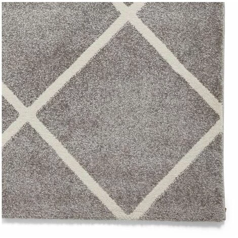 Tapis BOBOCHIC - Tapis Poils Courts EMILIO Motif Graphique 120x170 Gris - Gris 7 Tapis BOBOCHIC - Tapis Poils Courts EMILIO Motif Graphique 120x170 Gris - Gris â Image 5