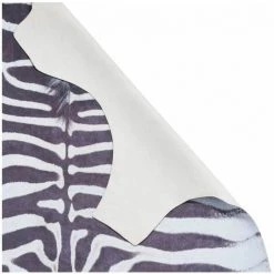 Tapis BOBOCHIC - Tapis Poils Courts ZEBRA Motif Animalier 155x195 Noir + Blanc - Noir + Blanc -BOBOCHIC Soldes 2022 48791087 4